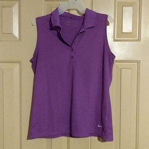 Nike Sleeveless Golf Shirt